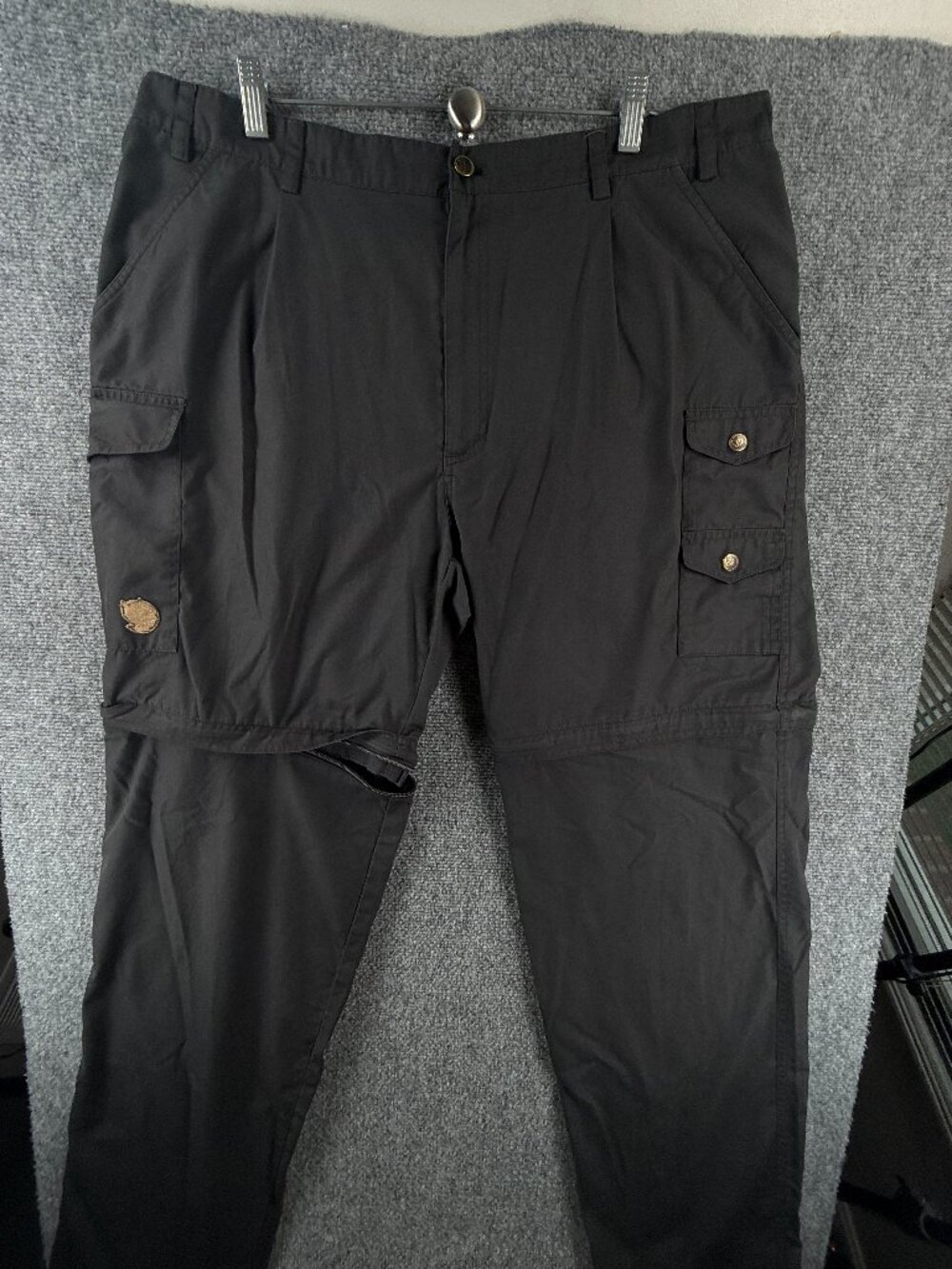 VTG Fjallraven Zip Off Convertible Straight Leg Cotton Polyester ACTL 38x34